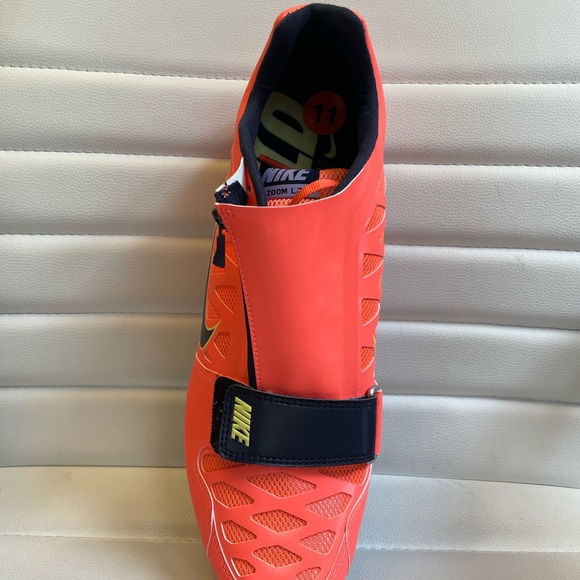 Nike LJ 4 Long Jump Pole Vault Spikes Shoes NEW - Picture 3 of 5